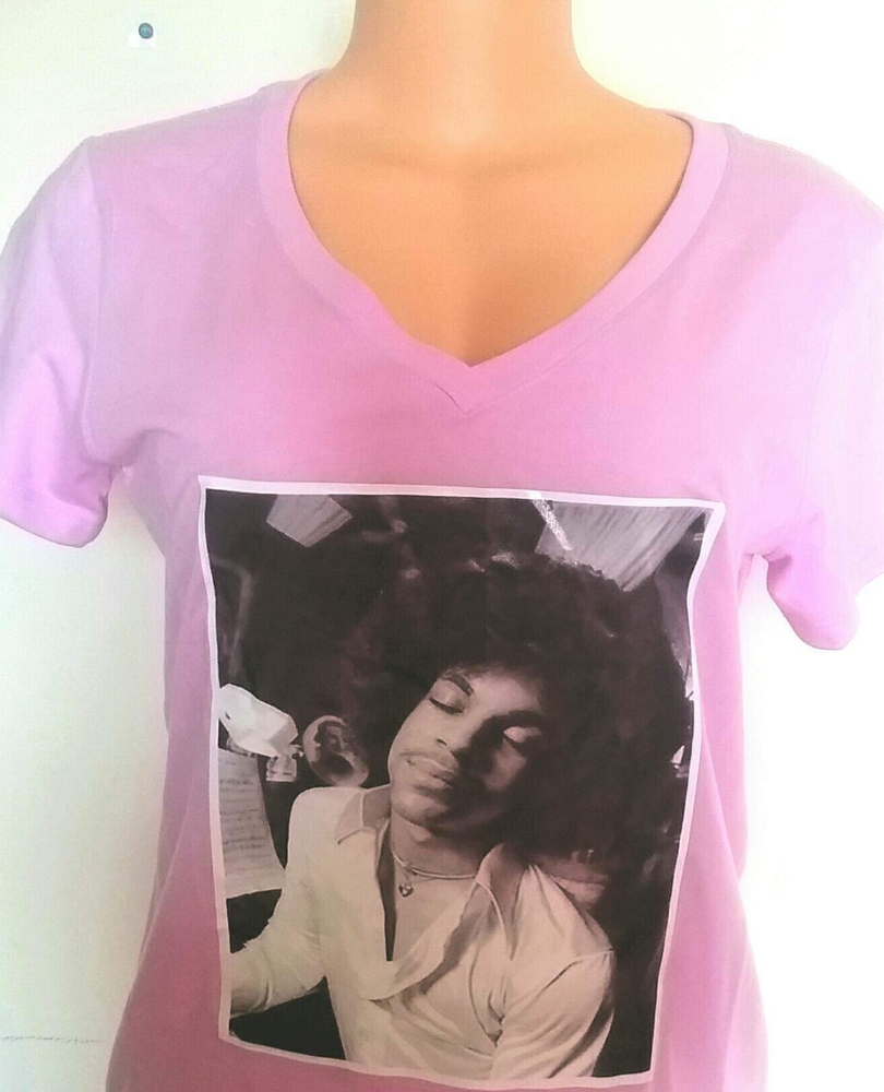 Pink Prince V-neck Teeshirt